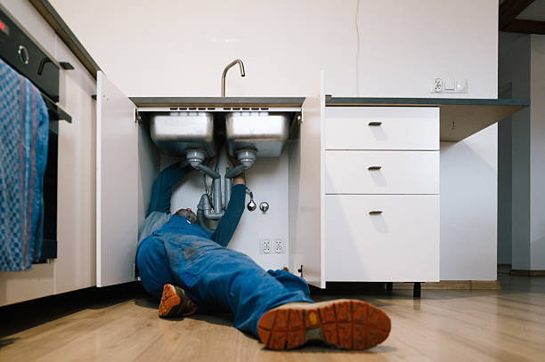 Professional Emergency Plumber technician working in Lakeland, MN